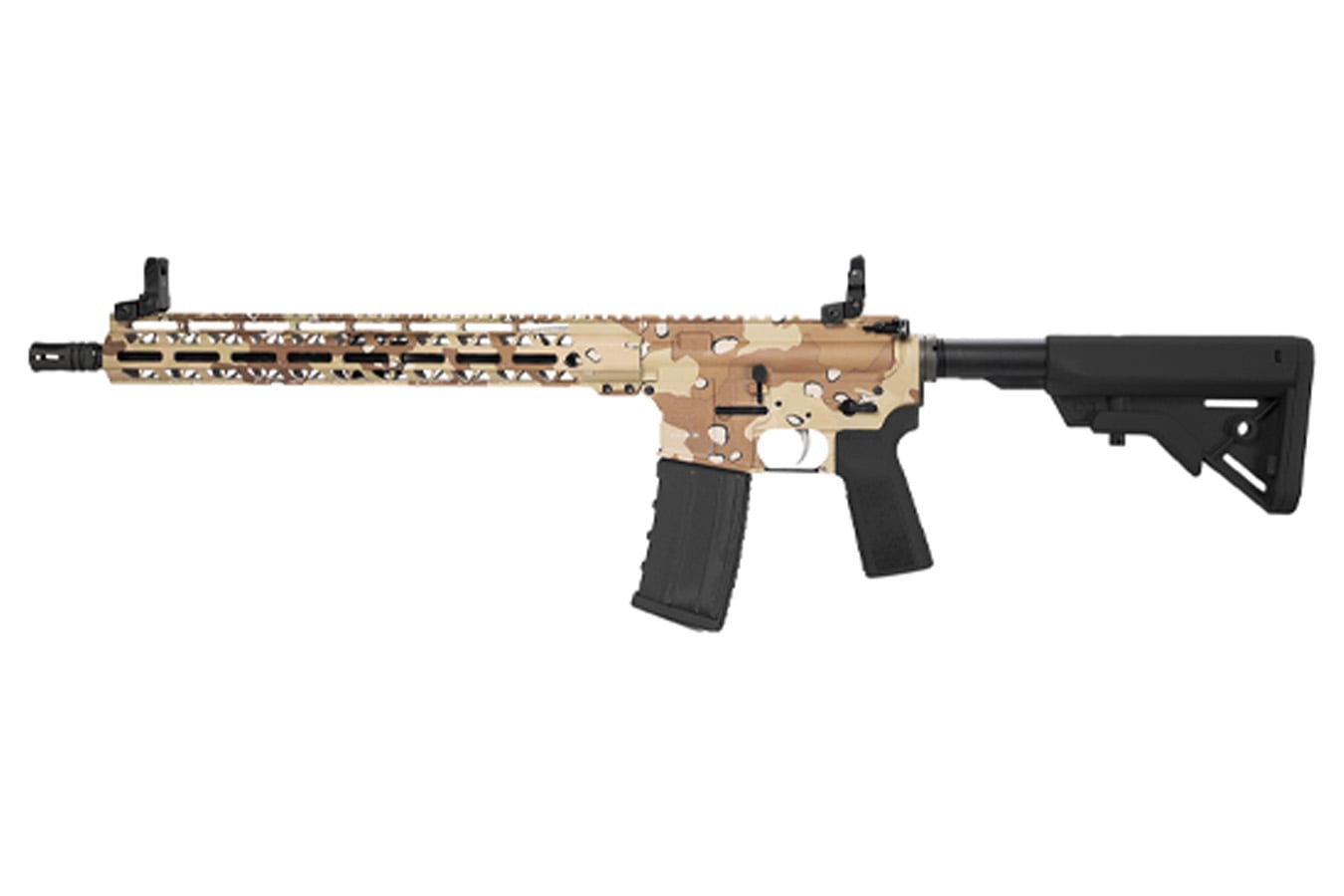 HI POINT AR-15 5.56 mm Semi-Auto Rifle with Desert Storm Chocolate Chip Pattern Aluminum Receiver
